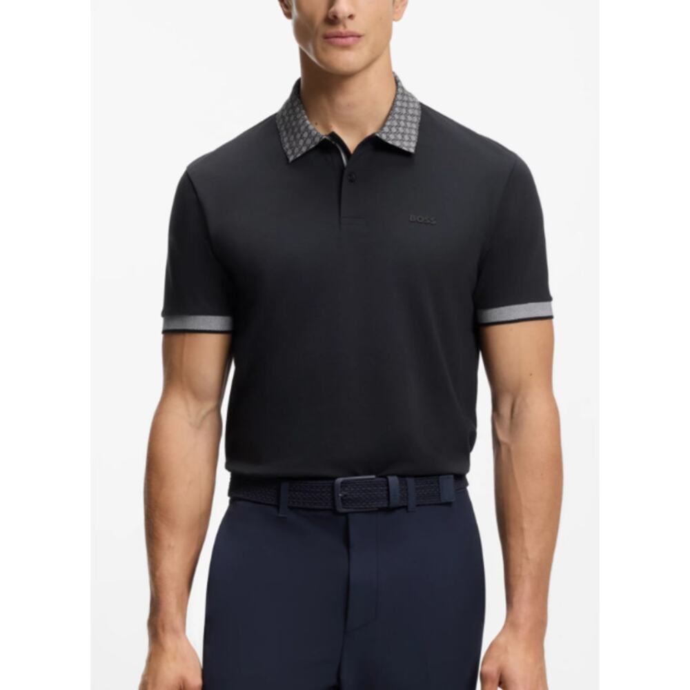 New Hugo Boss Paddy Polo Shirt Stretch Cotton Pique Mens XL Classic